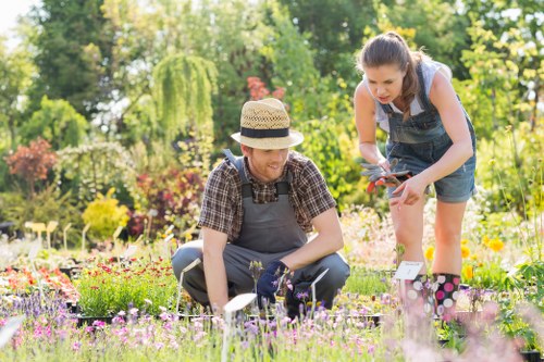 Safe and tidy gardening practices with attention to health and safety